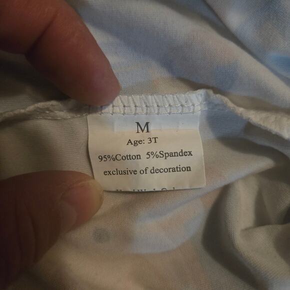 Boutique - Blippi Inspired Size 3T Two Piece LS Pj Pajamas White Orange Blue - Picture 2 of 7